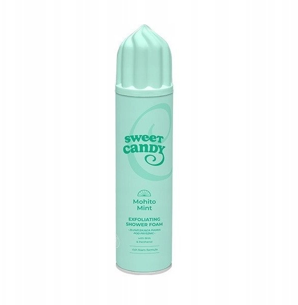 SWEET CANDY Mohito Mint exfoliating shower