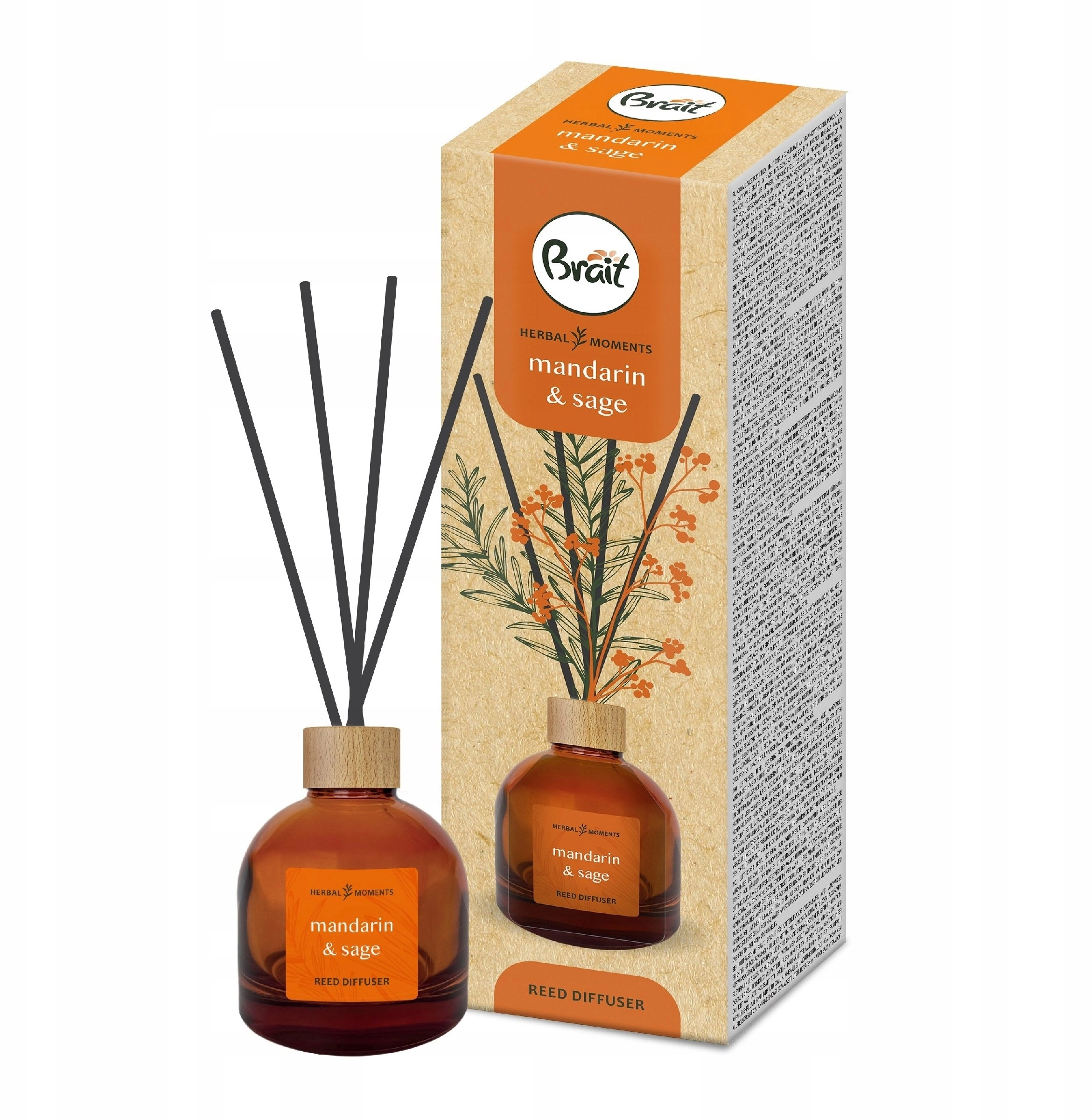 DRAMERS Herbal Moments fragrance diffuser Mandarin