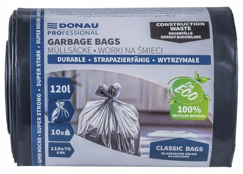 DX DONAU PROFESSIONAL garbage bags  durable