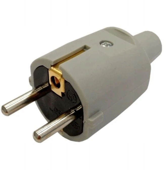 Düwi Portable PVC plug 2P+Z IP20