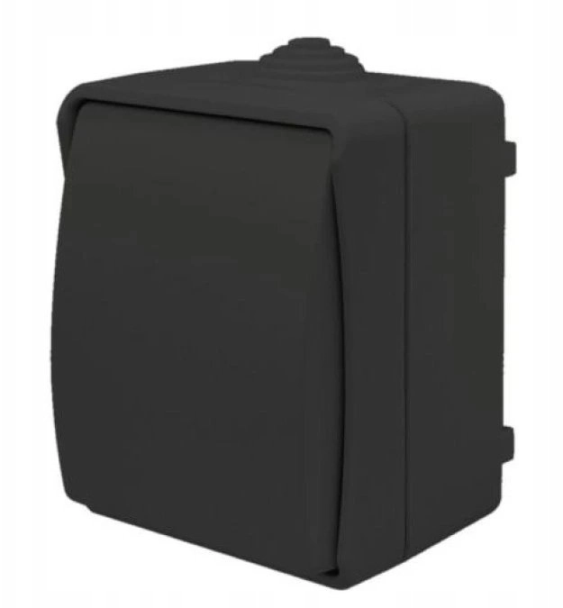 Düwi Single universal surface-mounted connector with