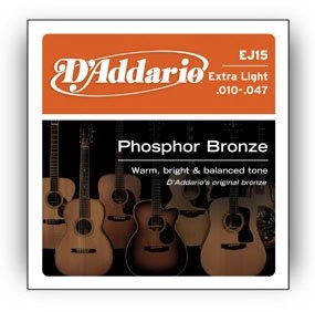D````Addario EJ15 - acoustic guitar strings