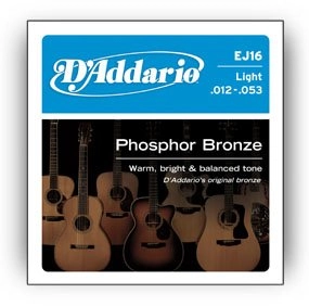 D````Addario EJ16 - acoustic guitar strings