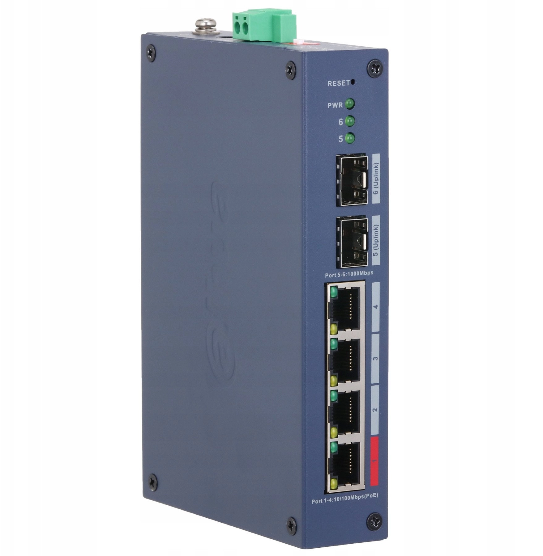 INDUSTRIAL POE SWITCH CHS4206-4ET-90 4-PORT SFP
