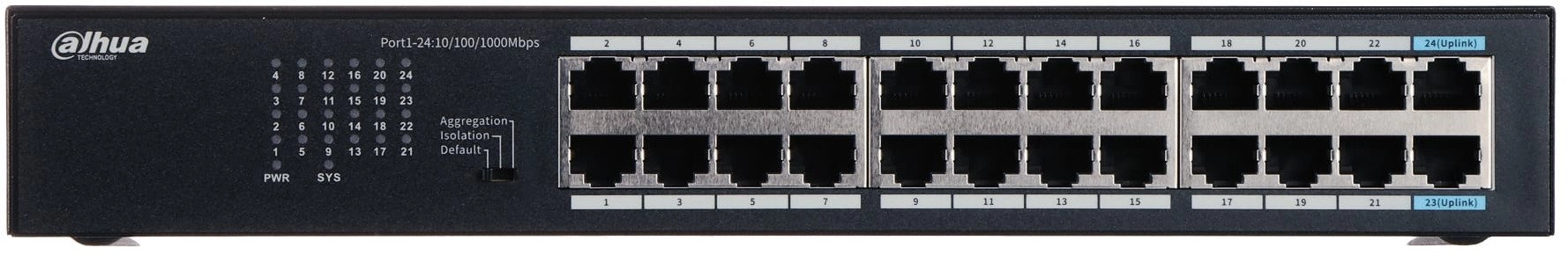 INDUSTRIAL SWITCH S3024-24GT 24-PORT DAHUA S3024-24GT