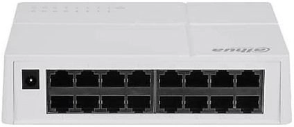 Šakotuvas Switch  DAHU  Desktop/pedestal  16x10Base-T
