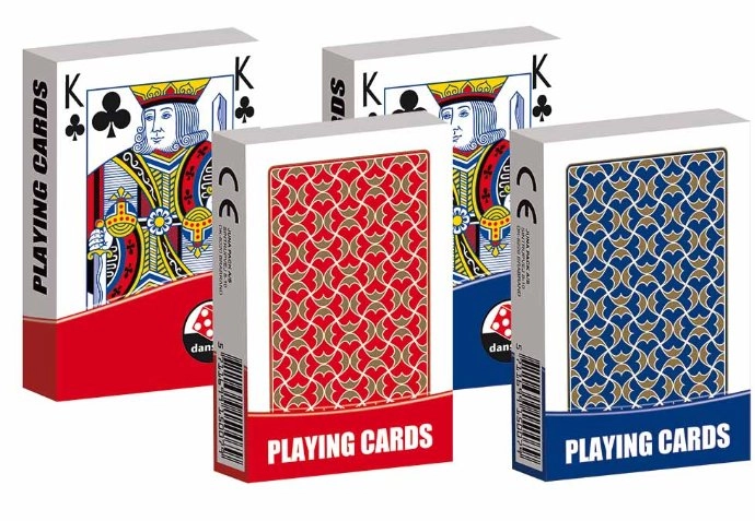 DANCE GAME Playing cards in display