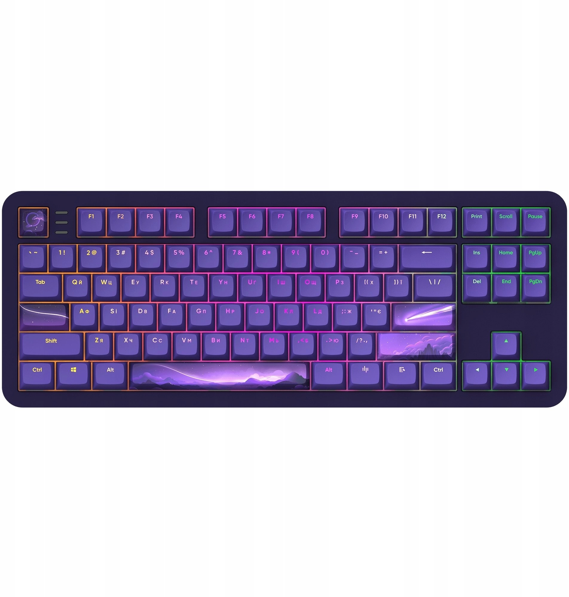 Klawiatura Dark Project ALU87B Celestial  G3MS