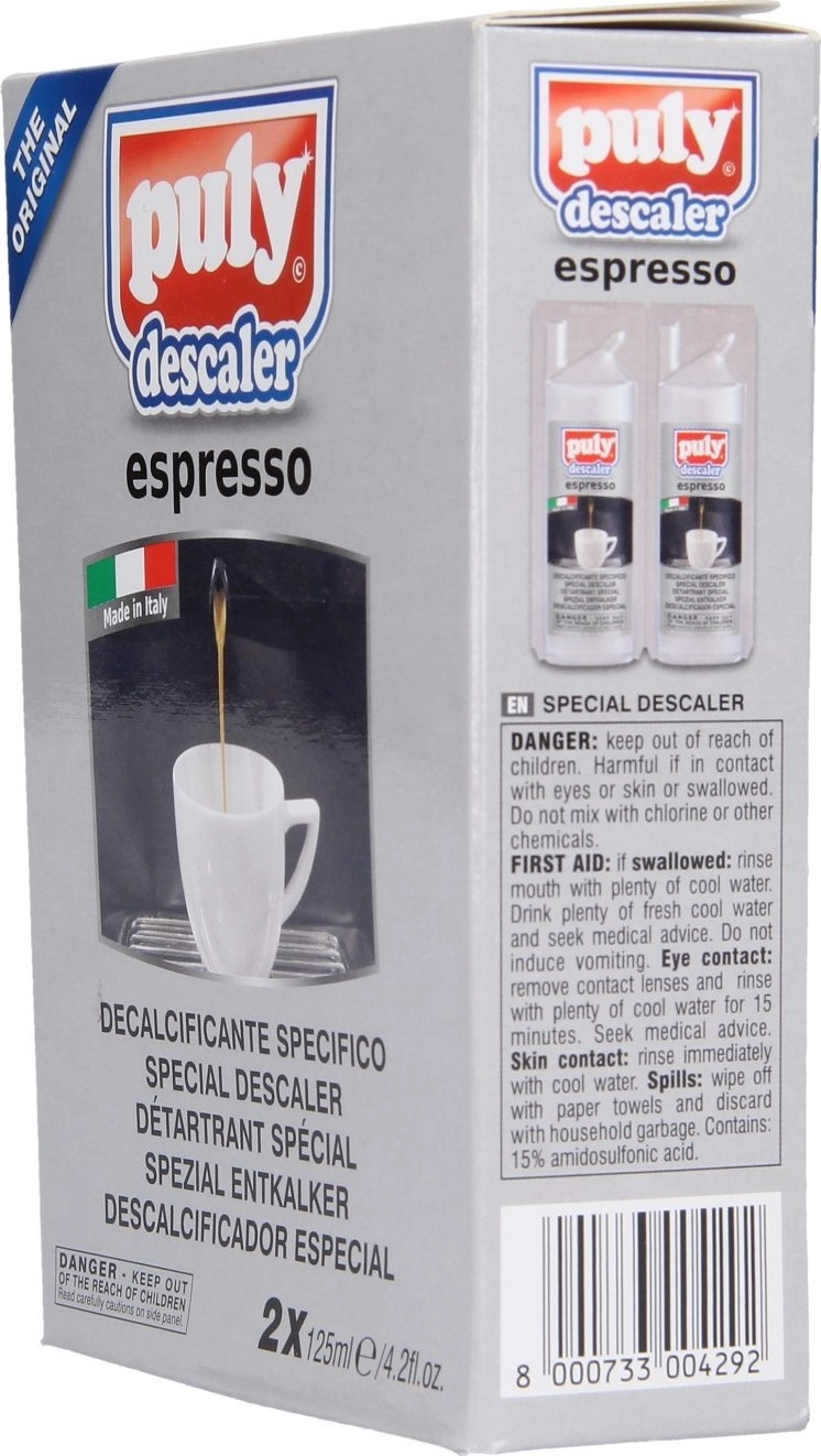 Descaling liquid Puly Espresso 2 pcs