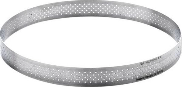 De Buyer Round perforated edge 24