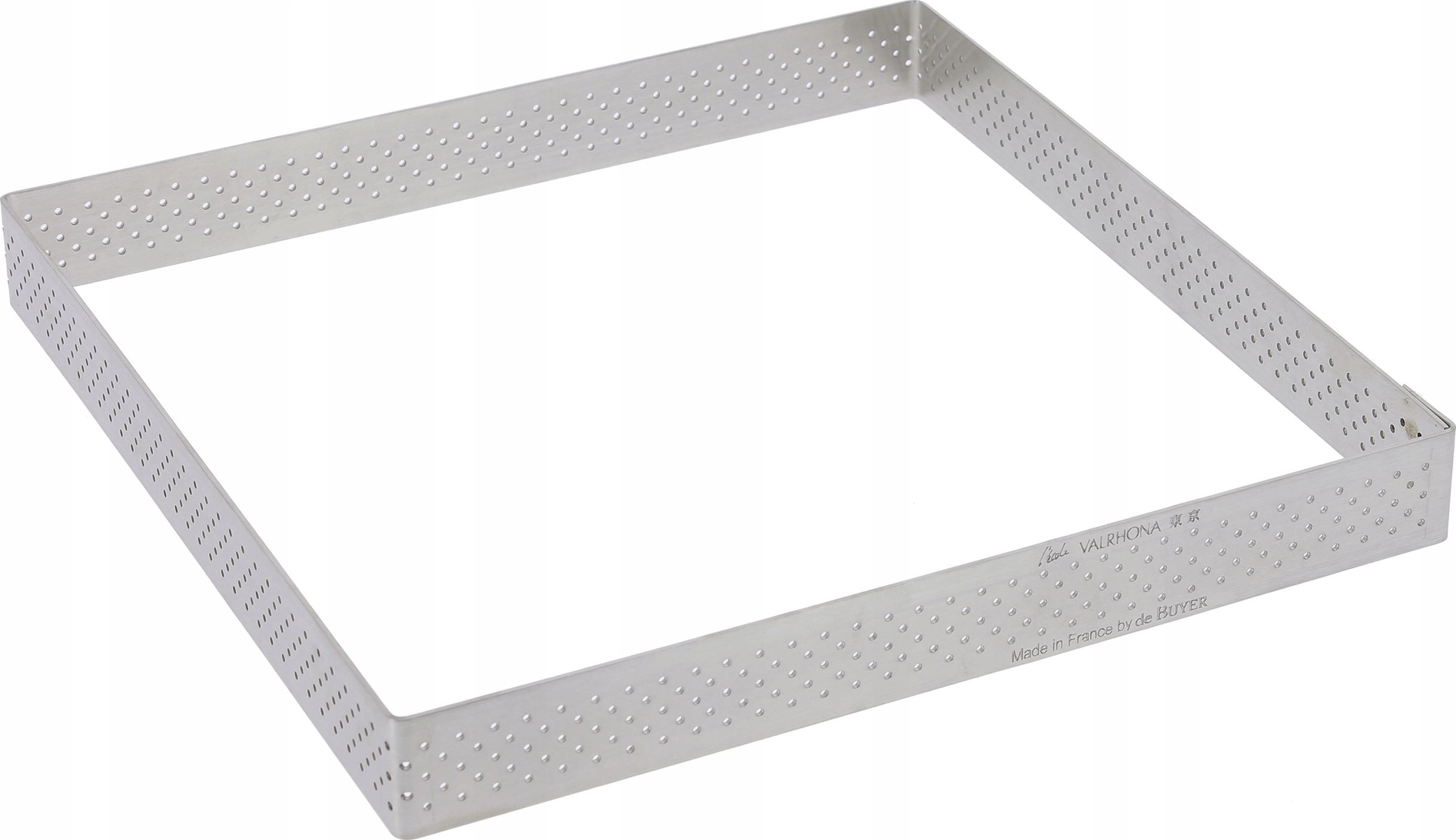Square perforated edge 17.5 cm