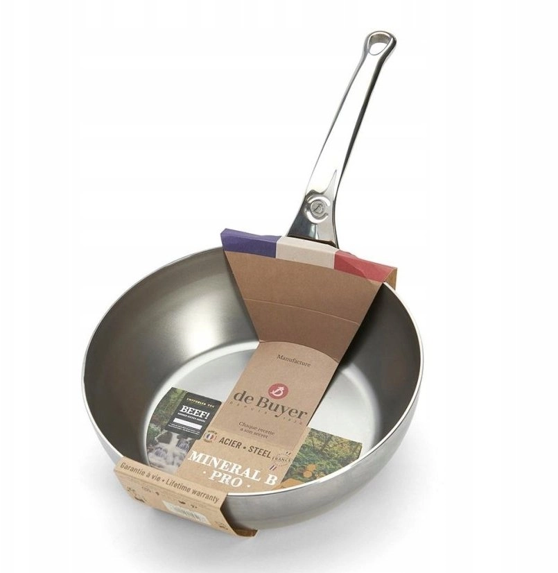 Deep frying pan 24 cm Mineral