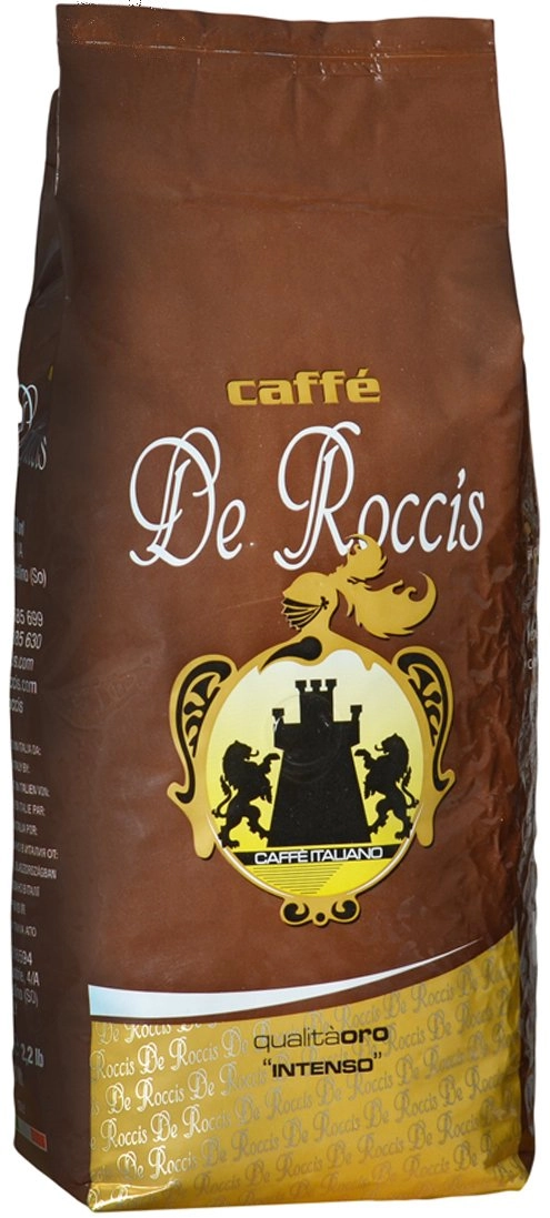 Coffee beans De Roccis Intenso coffee