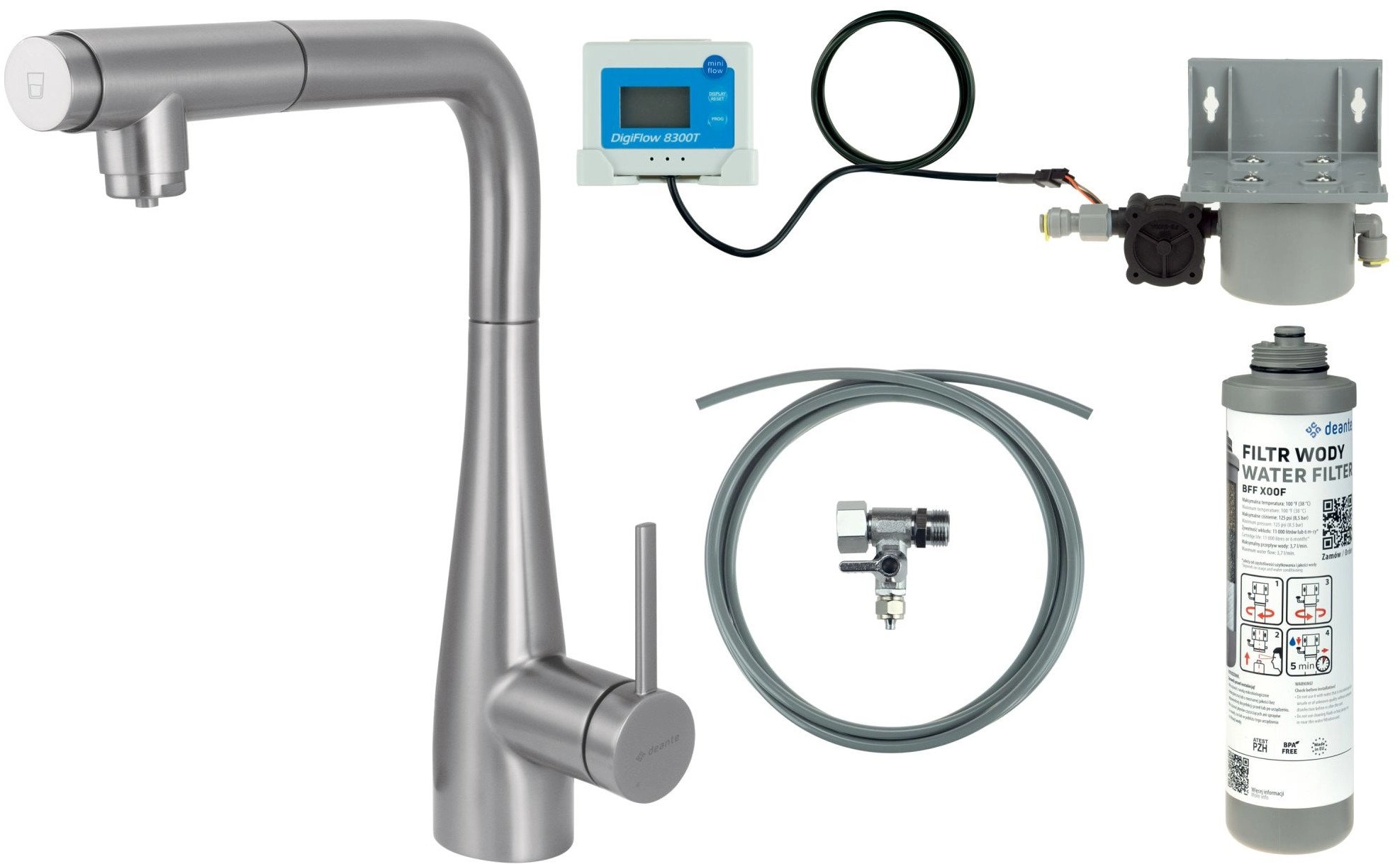 Deante Kitchen faucet with water filtration