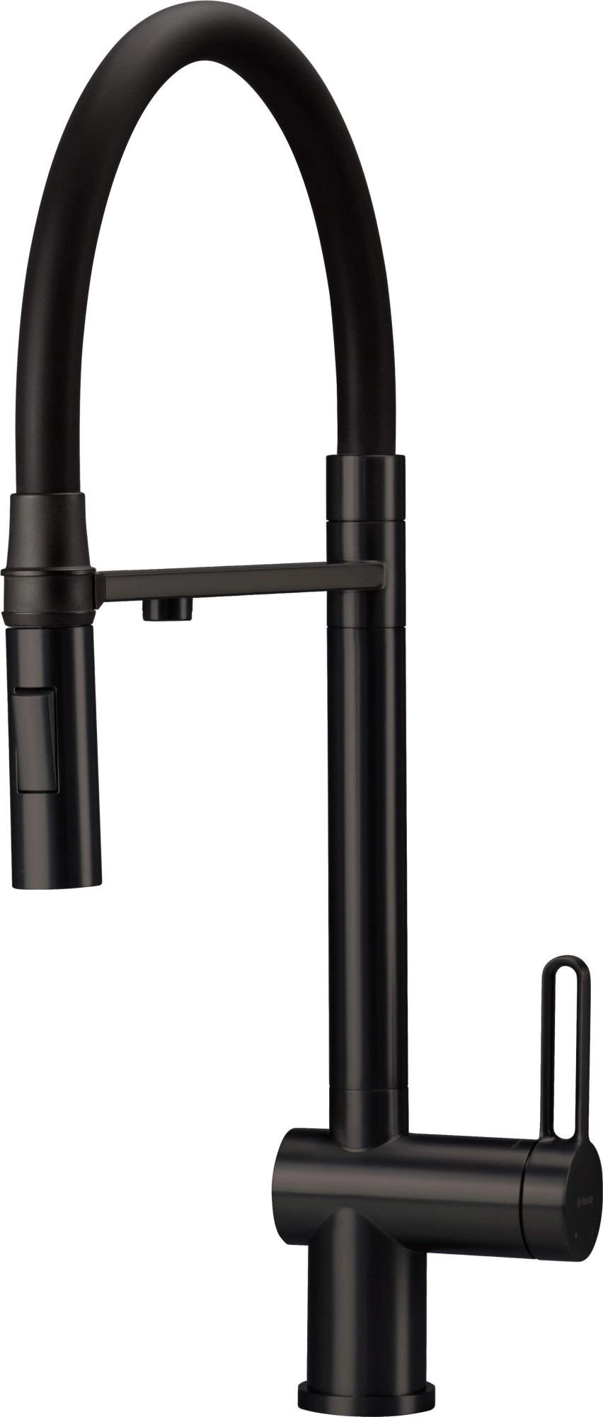 Kitchen mixer with water filter connection