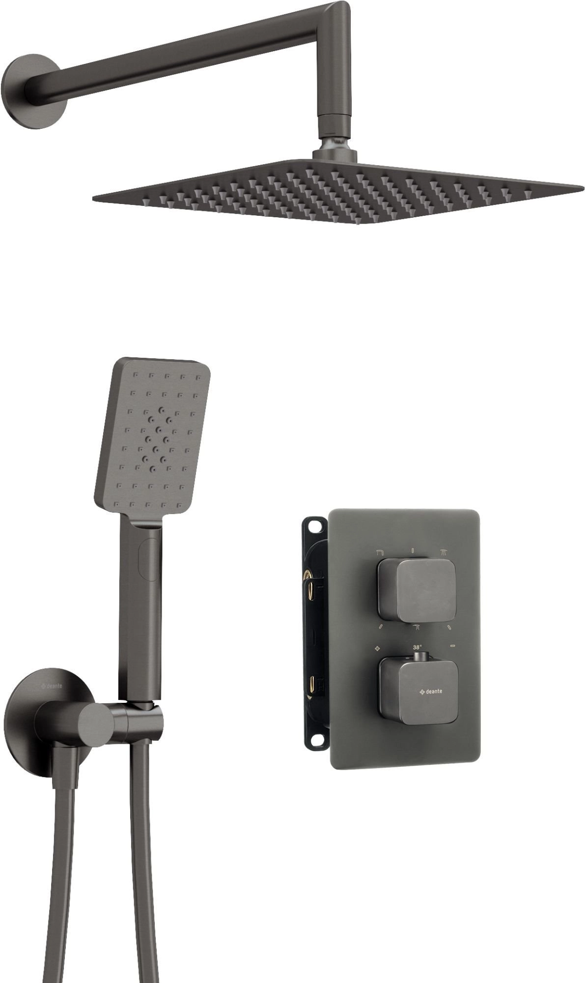 Undertank Shower Set with Thermostatic BOX