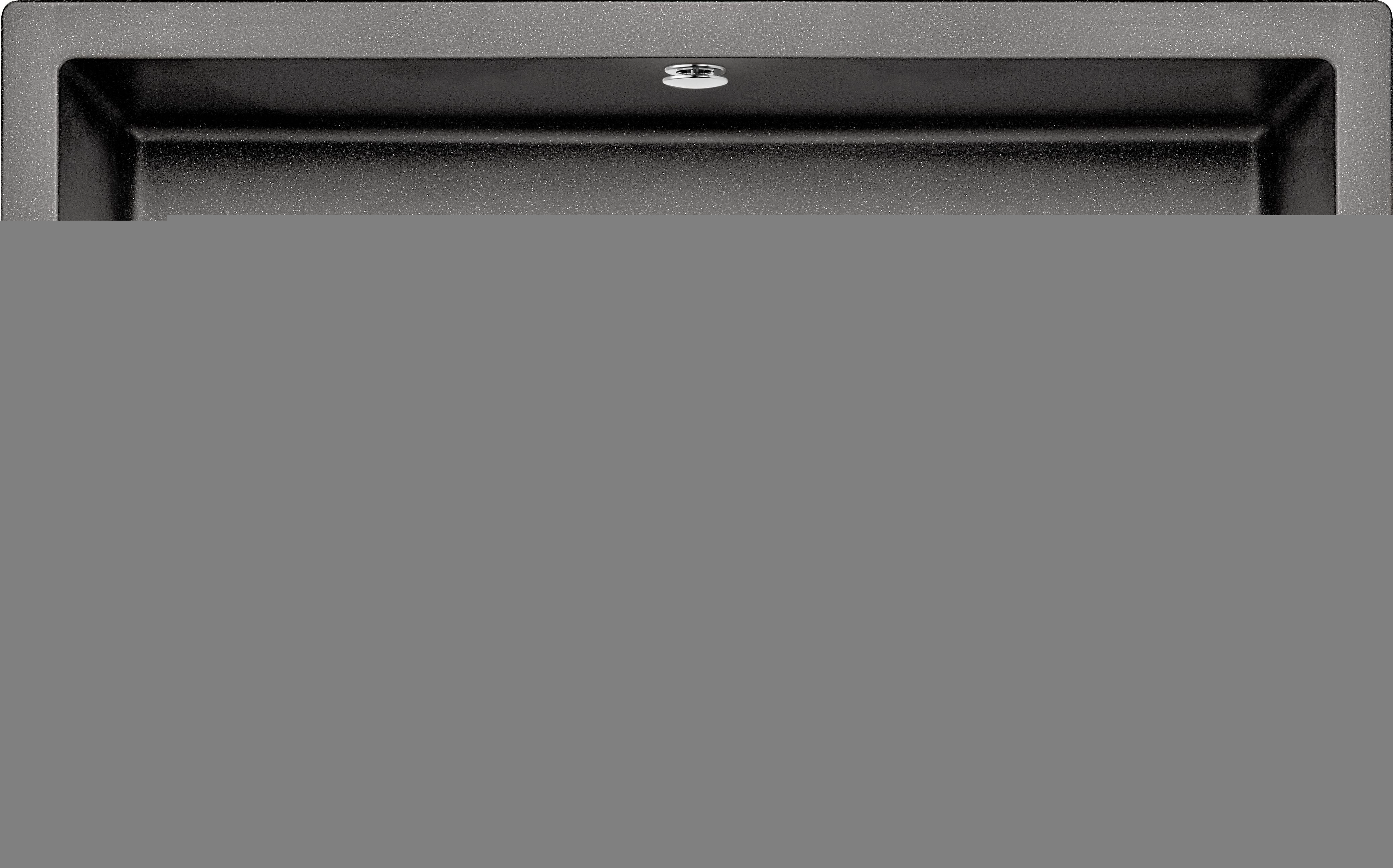 Deante sink UNDERCOUNTER CORDA ANTHRACITE METALLIC