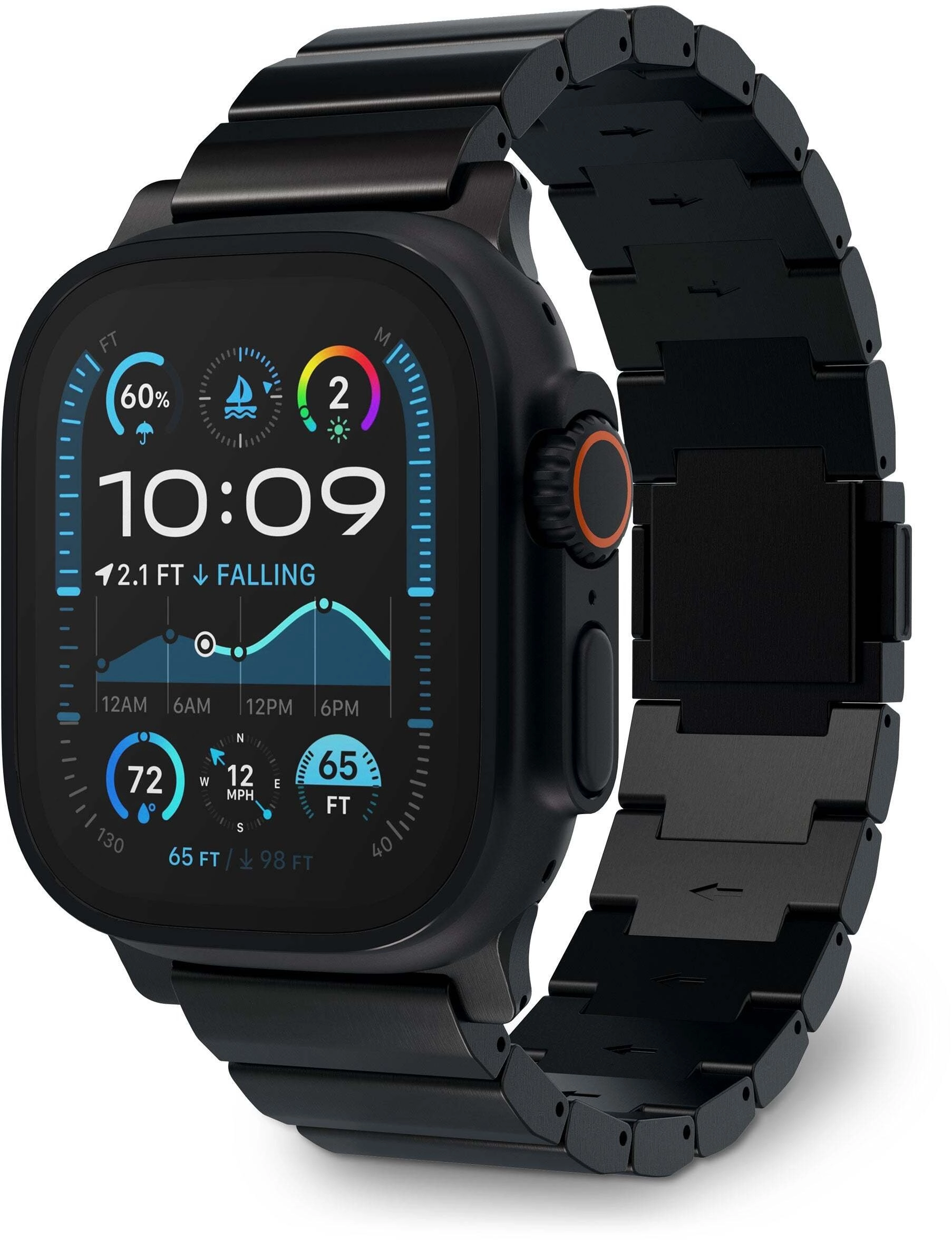 Decoded Titanium Strap for Apple Watch