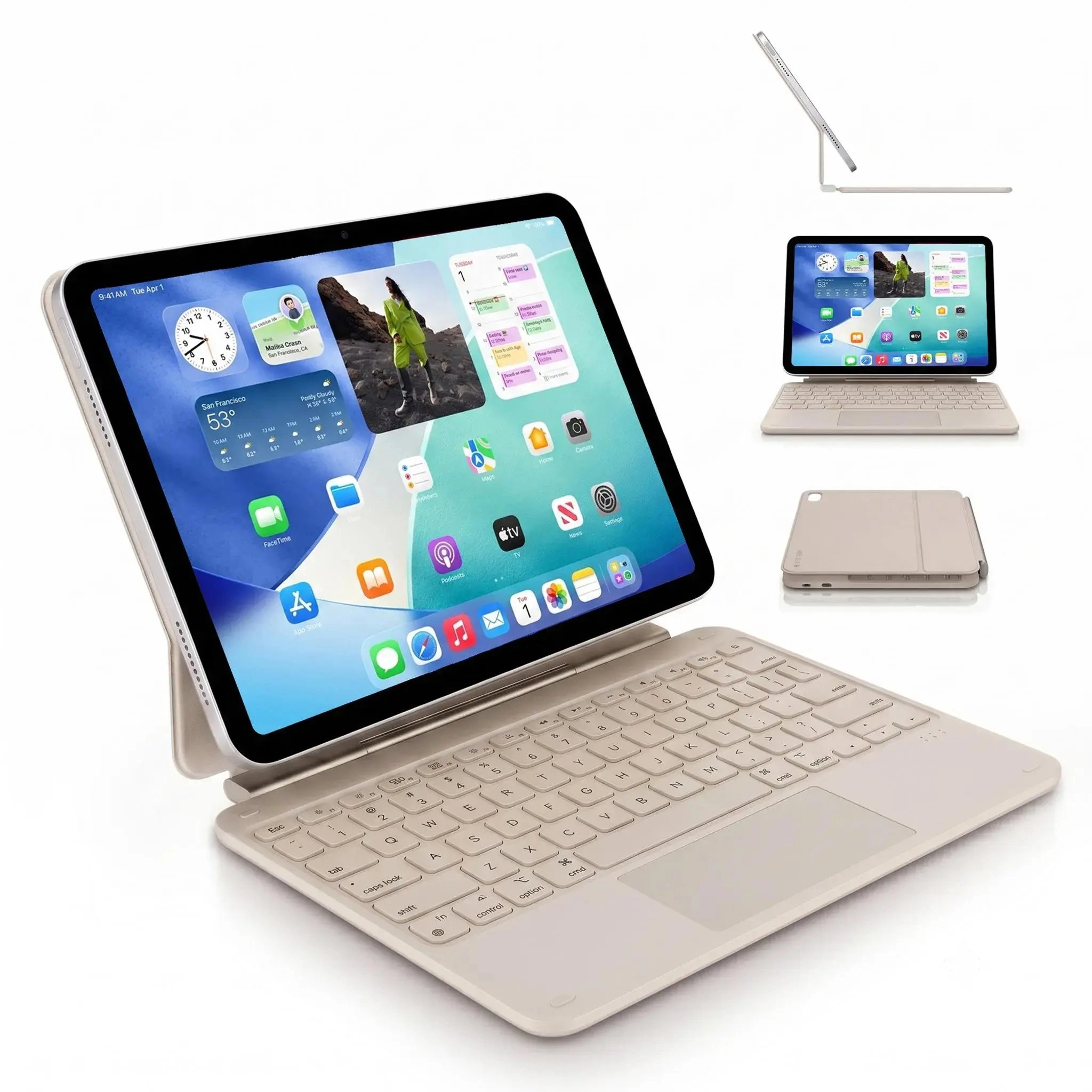 Decoded Decoded magnetic keyboard with trackpad