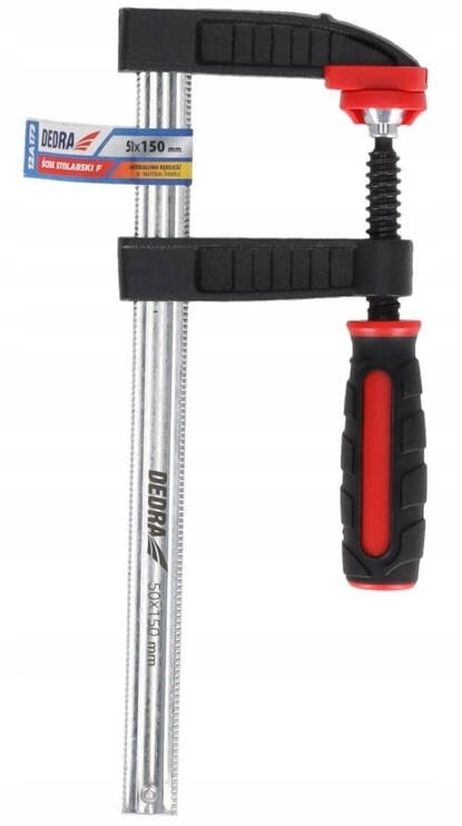 Carpentry clamp F 150x50mm  2-material handle