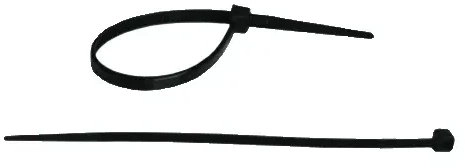 Dedra Nylon cable ties black 15946872