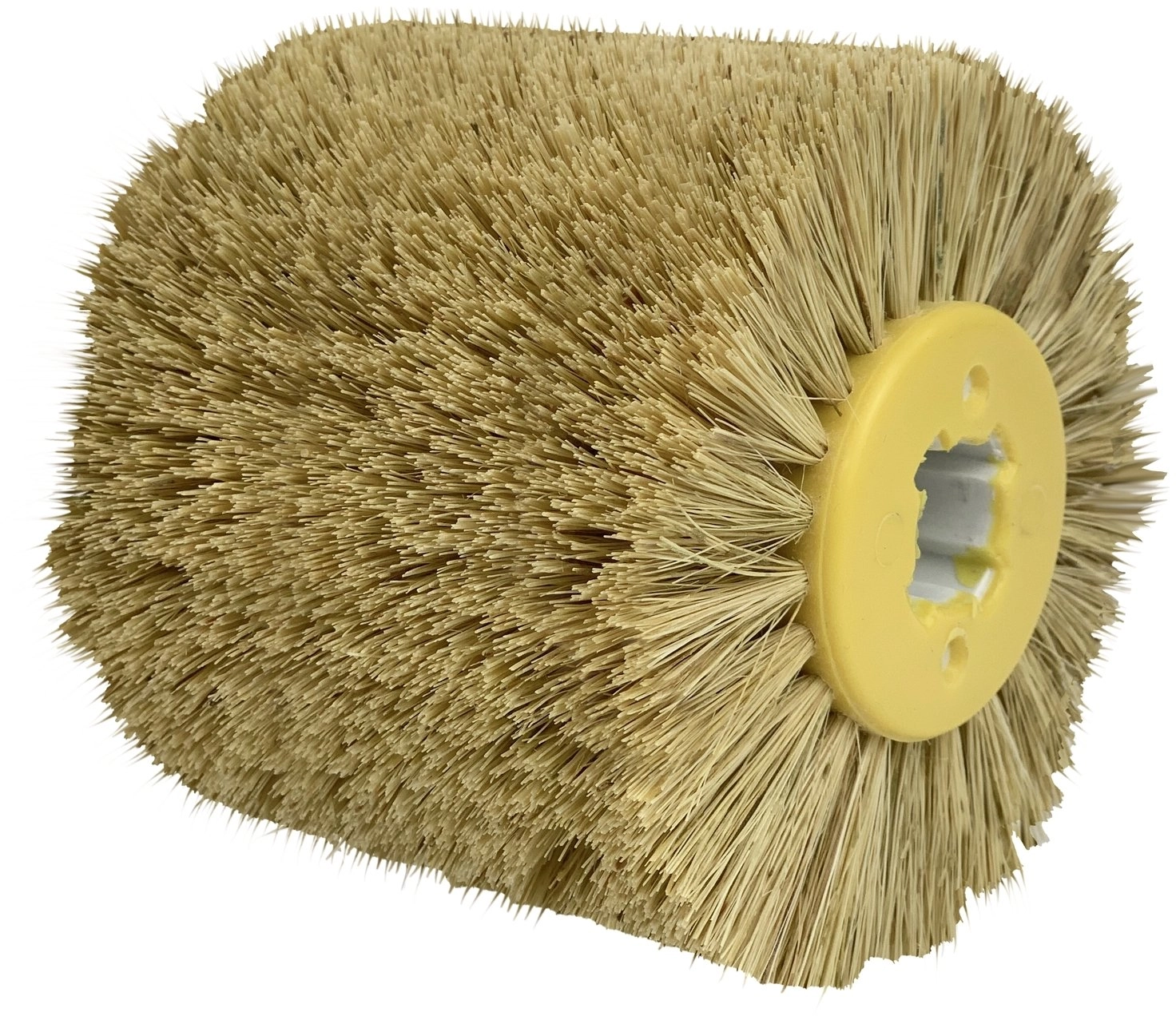 Dedra Sisal fiber brush for burnishing