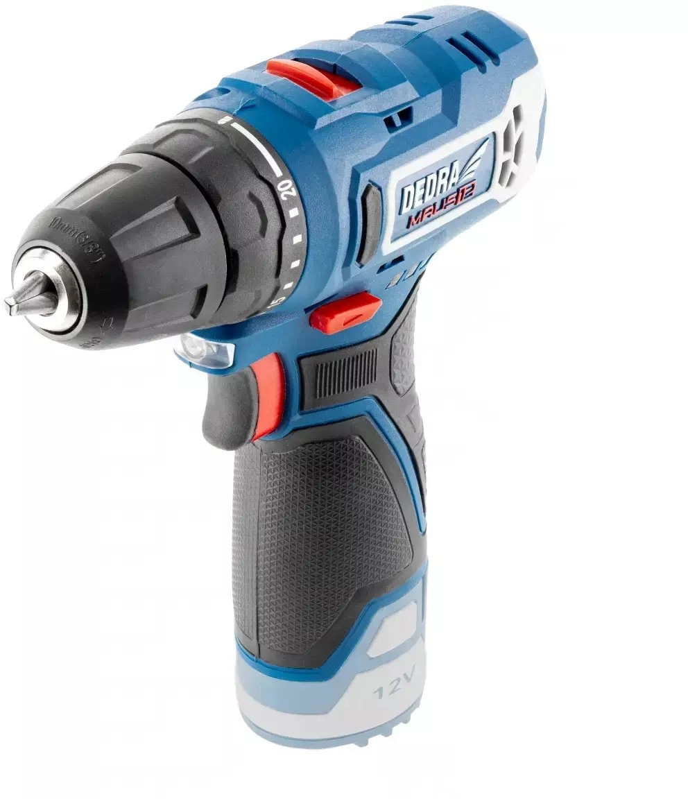 CORDLESS DRILL AND SCREWDRIVER 12V 0*AH