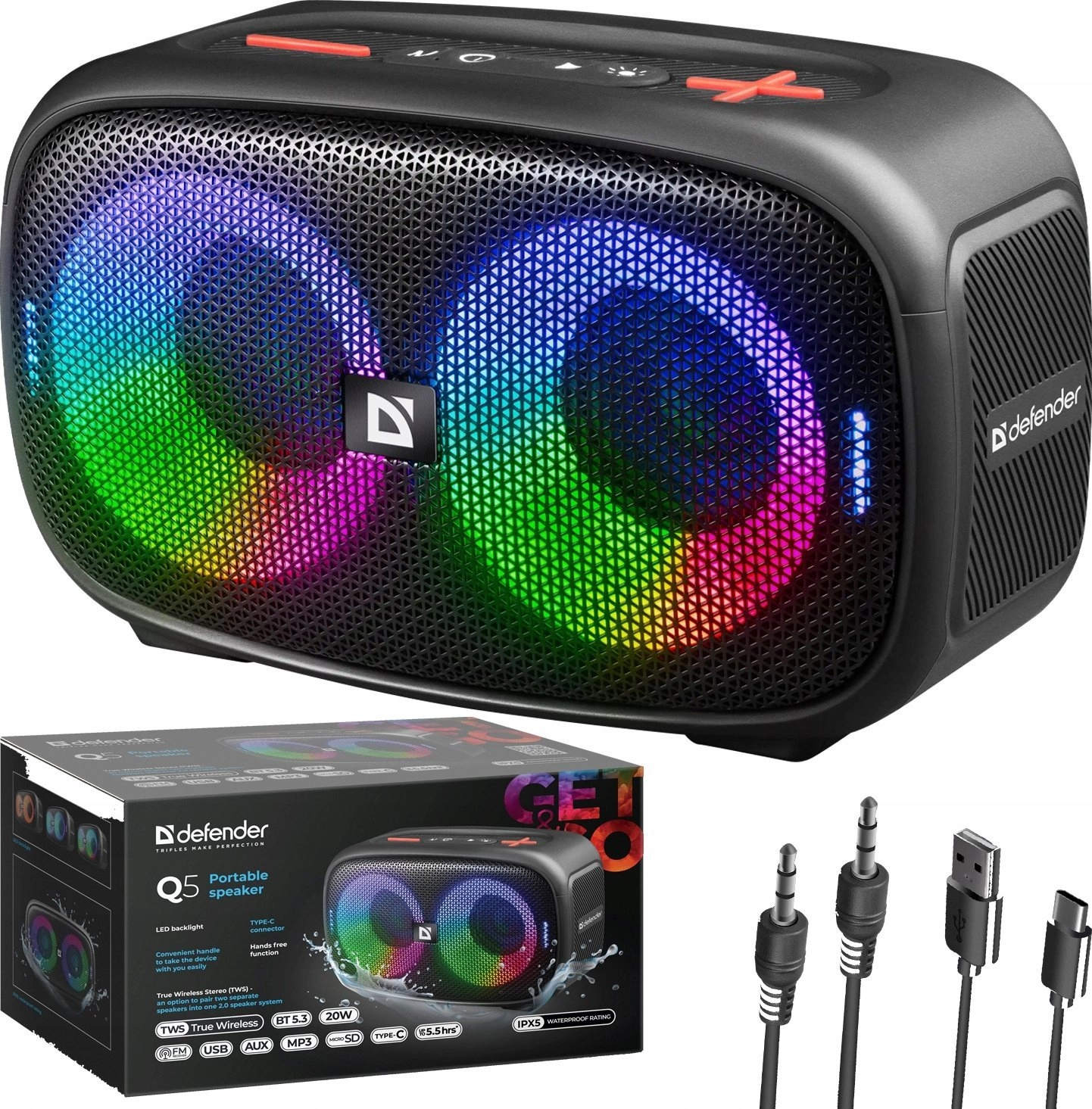 ML DEFENDER Q5 SPEAKER BLUETOOTH 5