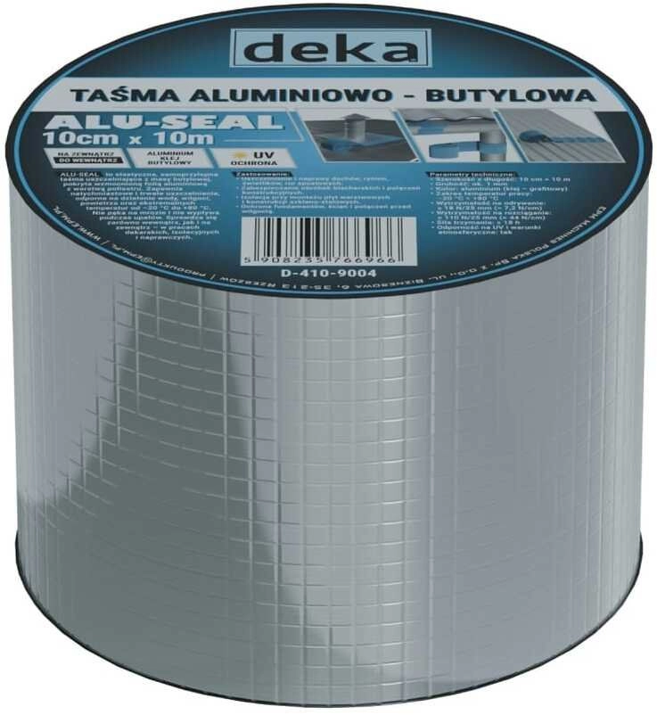 Deka Taśma uszczelniająca dekarska Alubutyl 10CM*10MB
