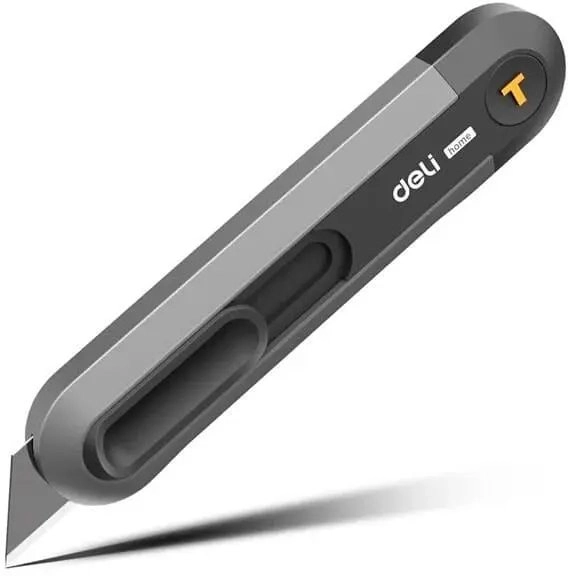 DELI Cuttermesser  Trapez 19mm  gray D780185
