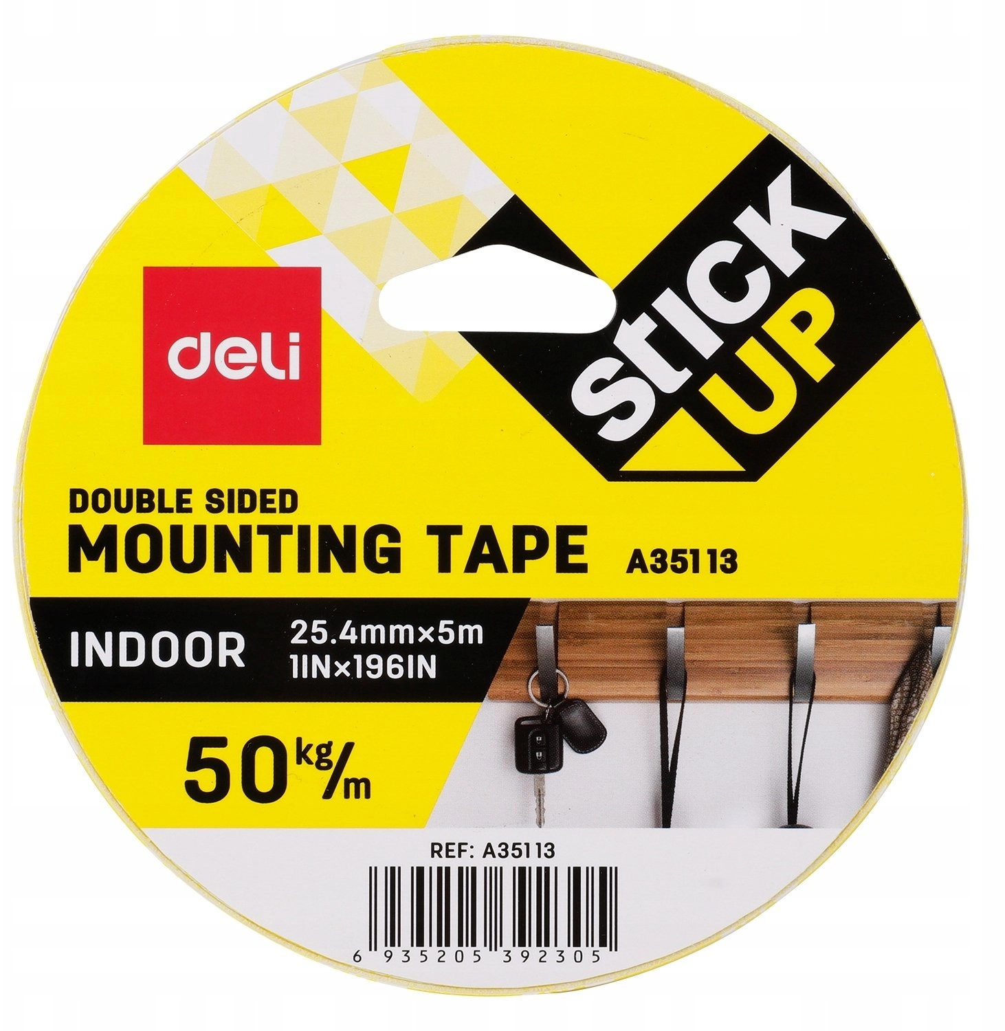 DELI mounting tape 25.4mm x