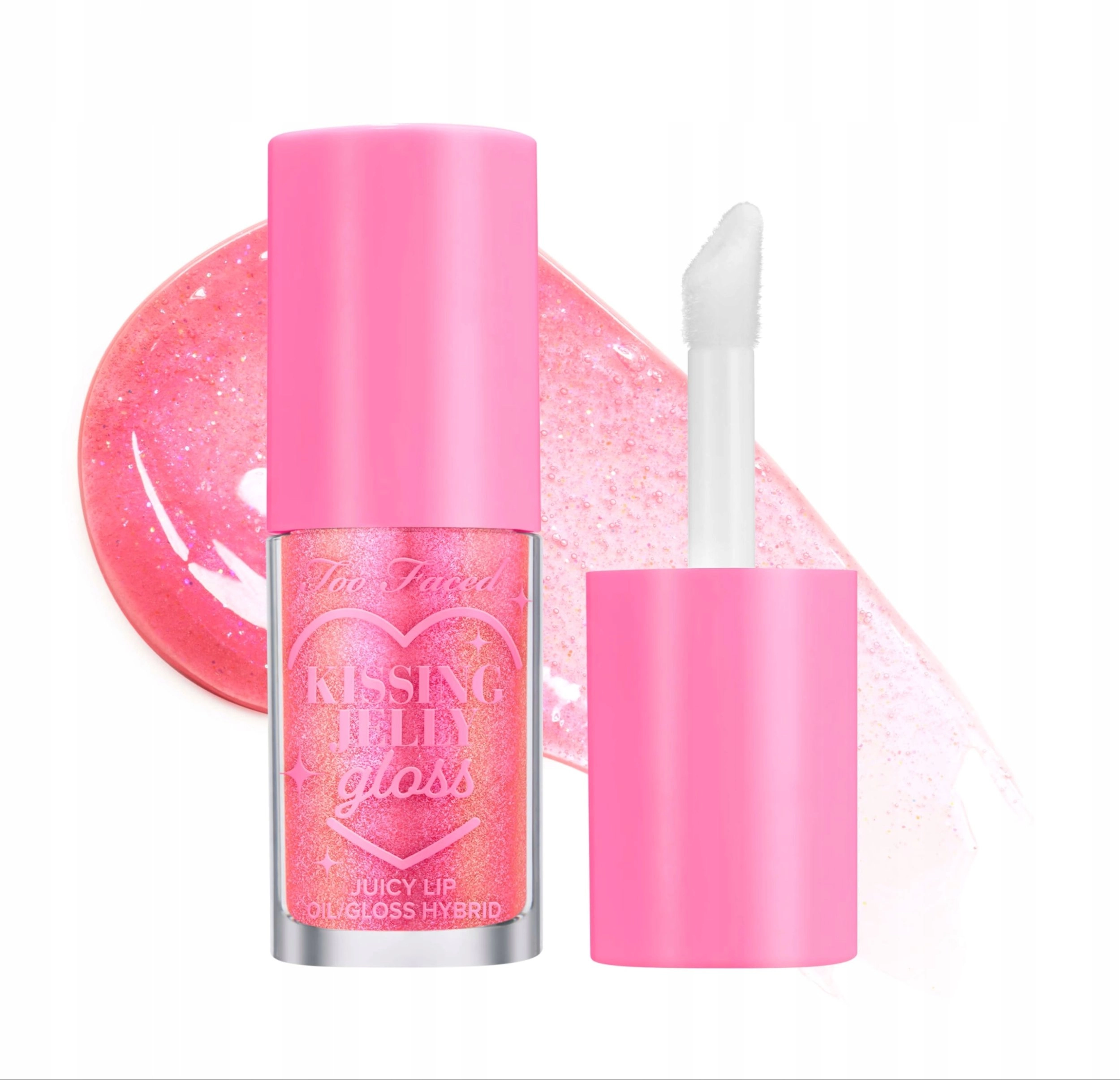Delia TOO FACED_Kissing Jelly Lip Oil