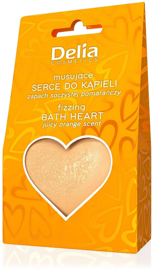 Delia Effervescent bath heart with the