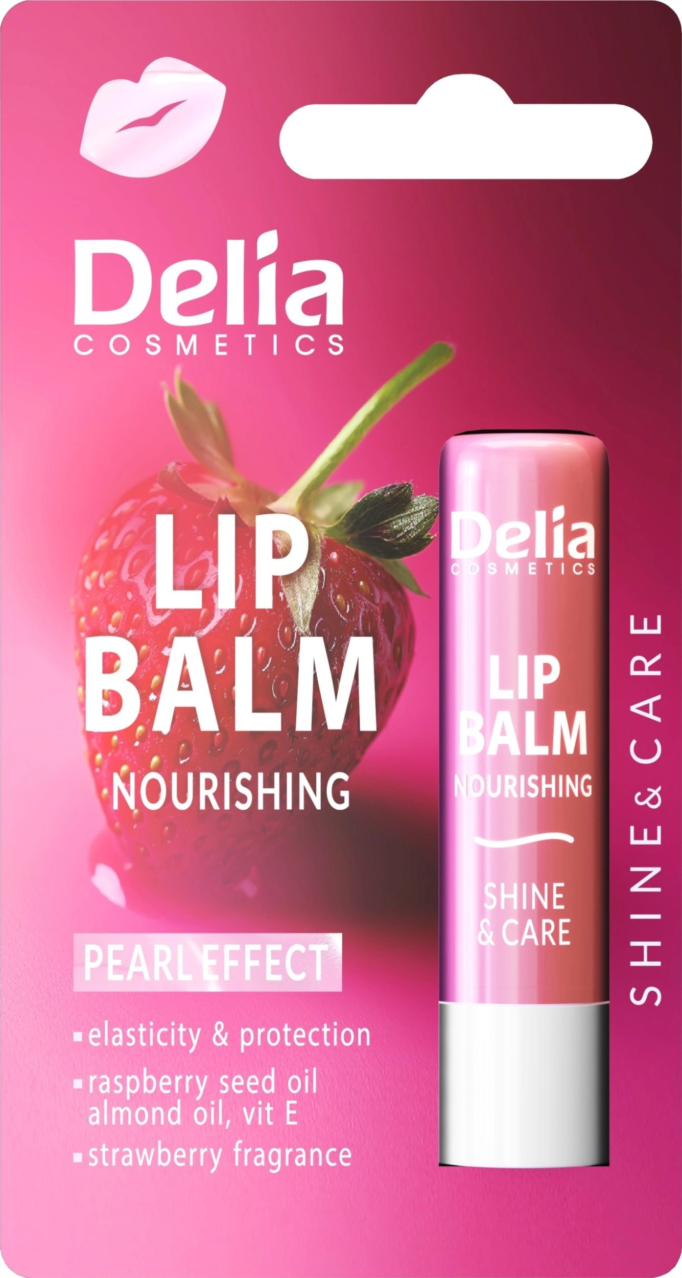 DELIA Protective lipstick Strawberry 4.8g