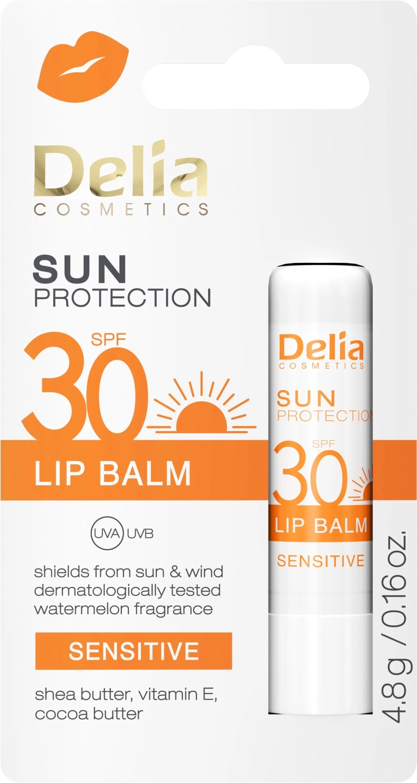 DELIA SUN PROTECT.Protective lipstick SPF30