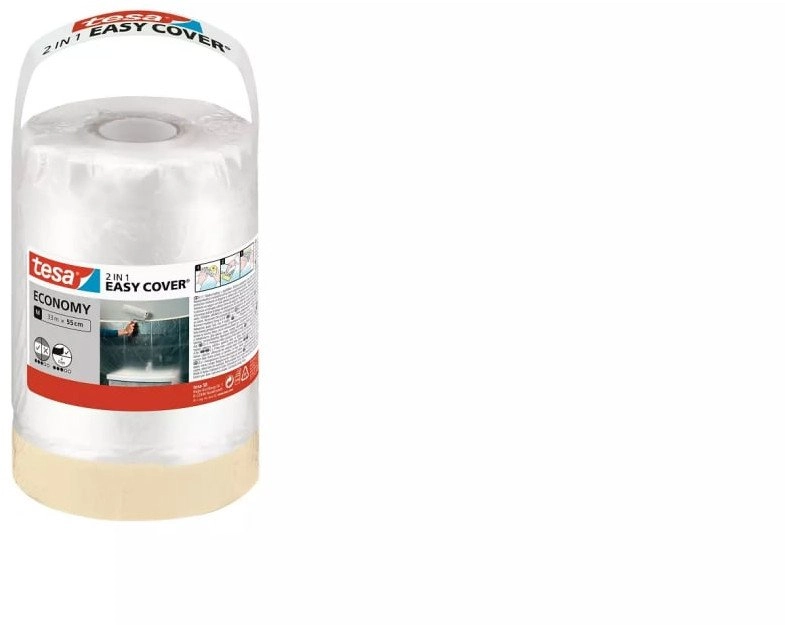 TESA Easy Cover Economy Transparent 33000