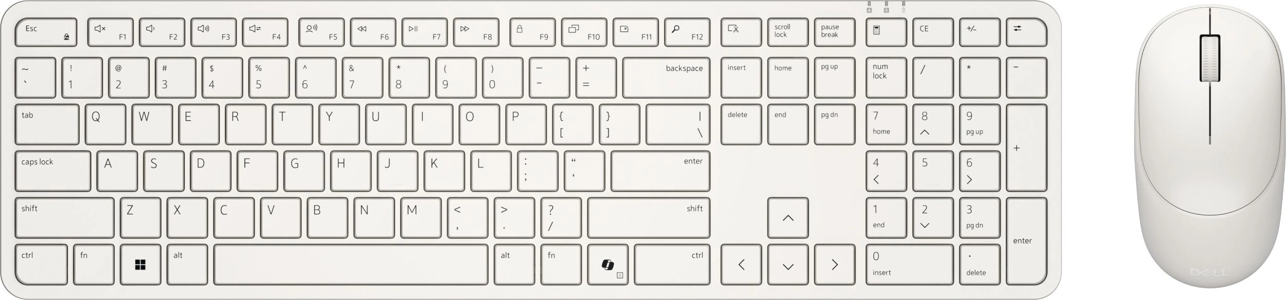 Keyboard and mouse set KM526 US