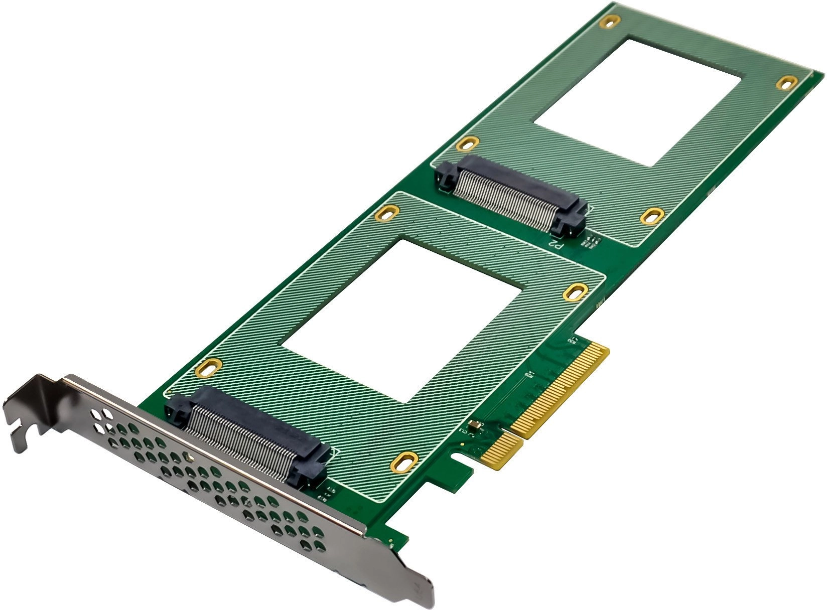 InLine PCIe card for 2x internal