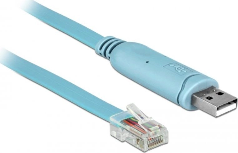 DELOCK RS-232 console cable  USB-A plug