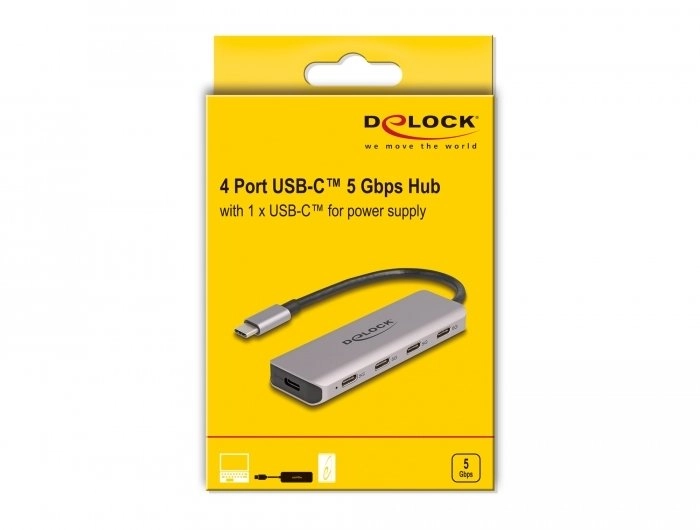 DELOCK USB 5 Gbps 4 Port