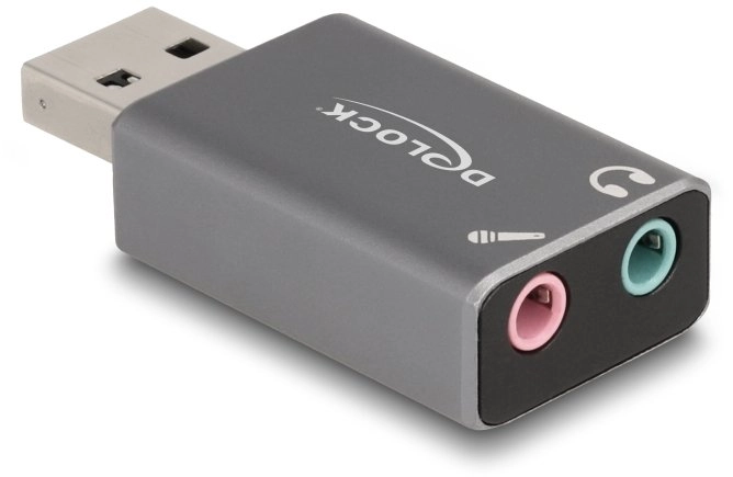 DELOCK External USB sound card with
