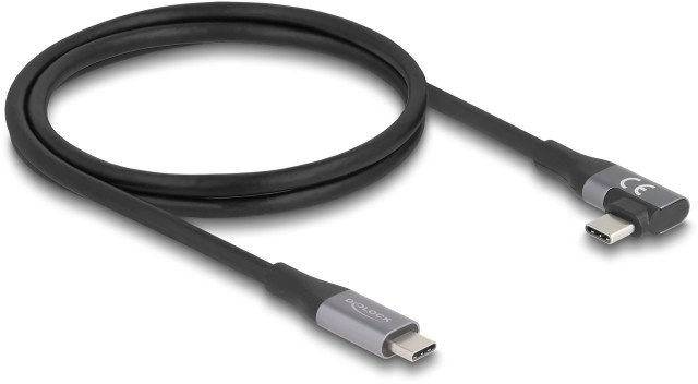 USB 40 Gbps Kabel gewinkelt links