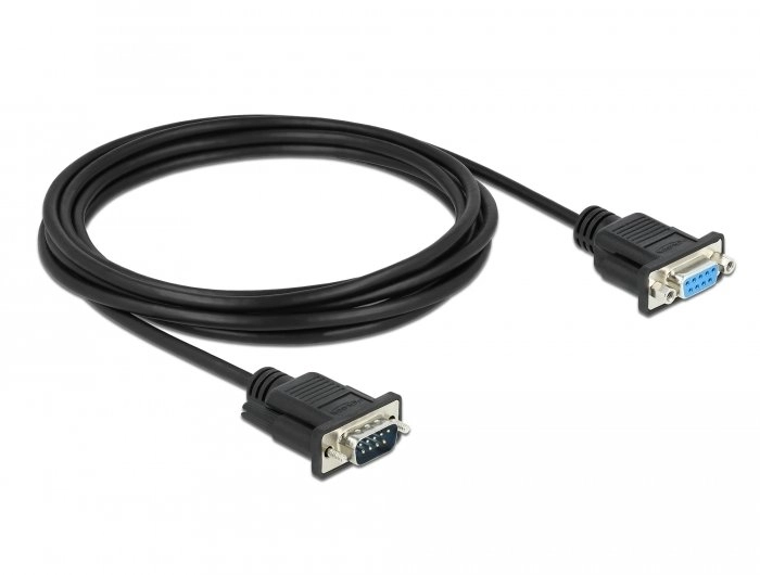 DELOCK RS-232 Kabel Seriell D-Sub9 St