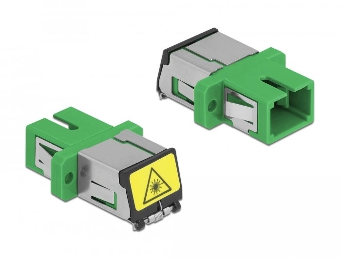 DeLOCK Optical Fiber Coupler with laser