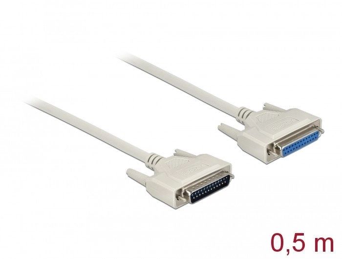 Delock serial cable D-Sub 25 male