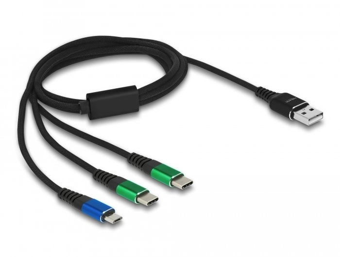 DELOCK USB Ladekabel 3 in 1