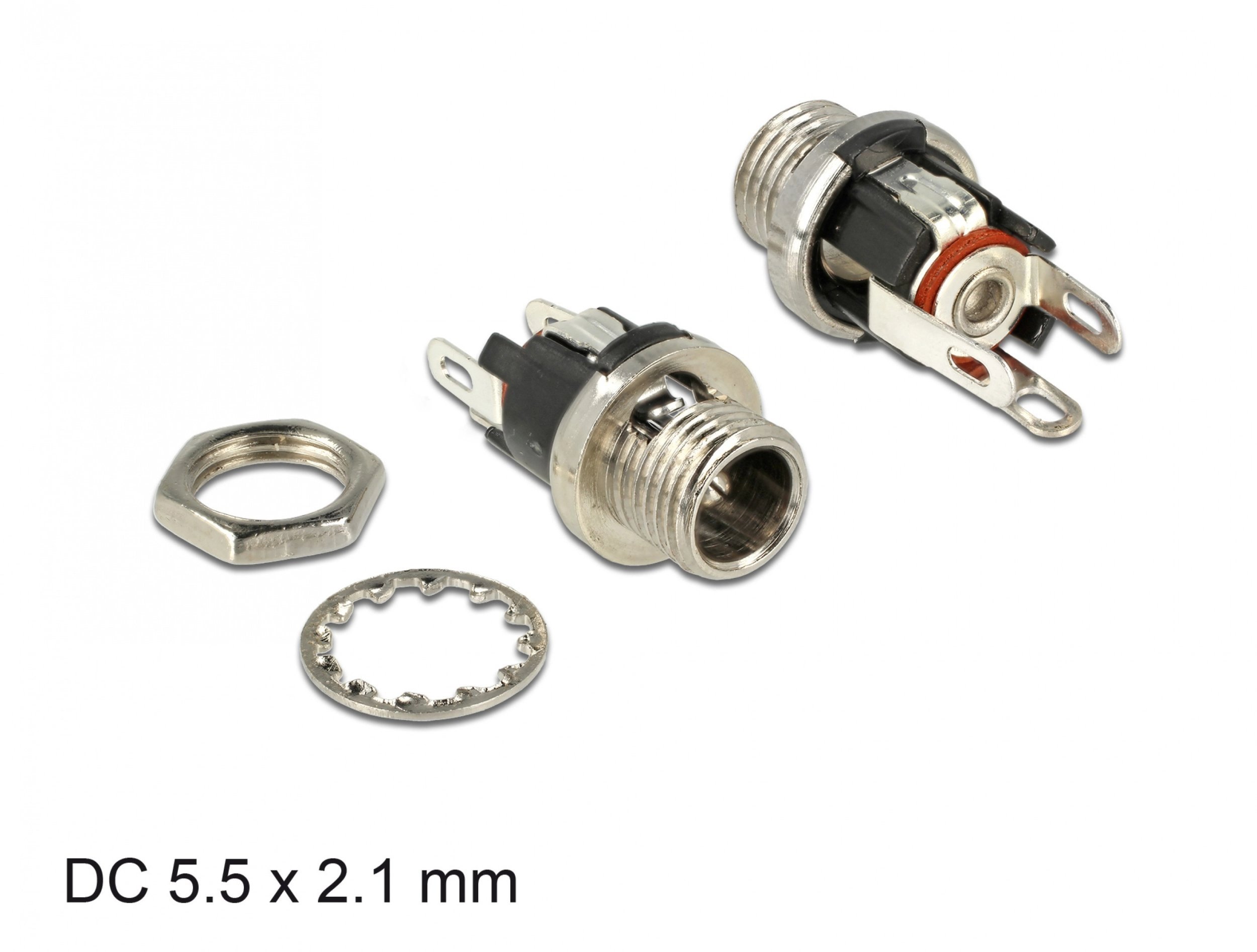 DELOCK Steckverbinder DC 5.5x2.1x9