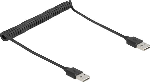 Delock Spiralkabel EASY-USB 2.0 Typ-A