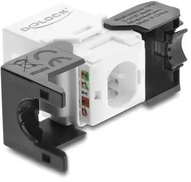 DELOCK Keystone Modul RJ45 Buchse zu