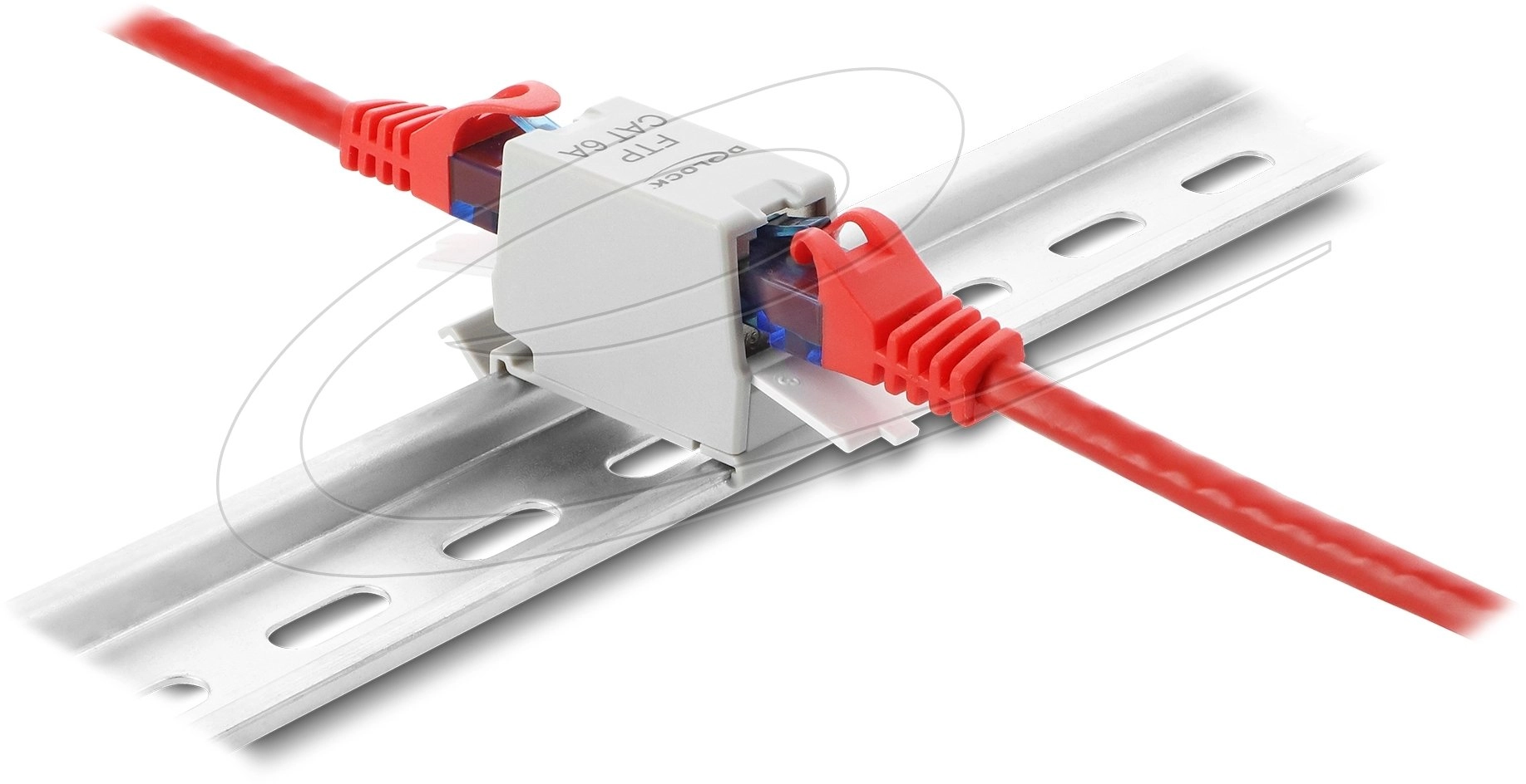 Delock network coupler - RJ-45 (W)